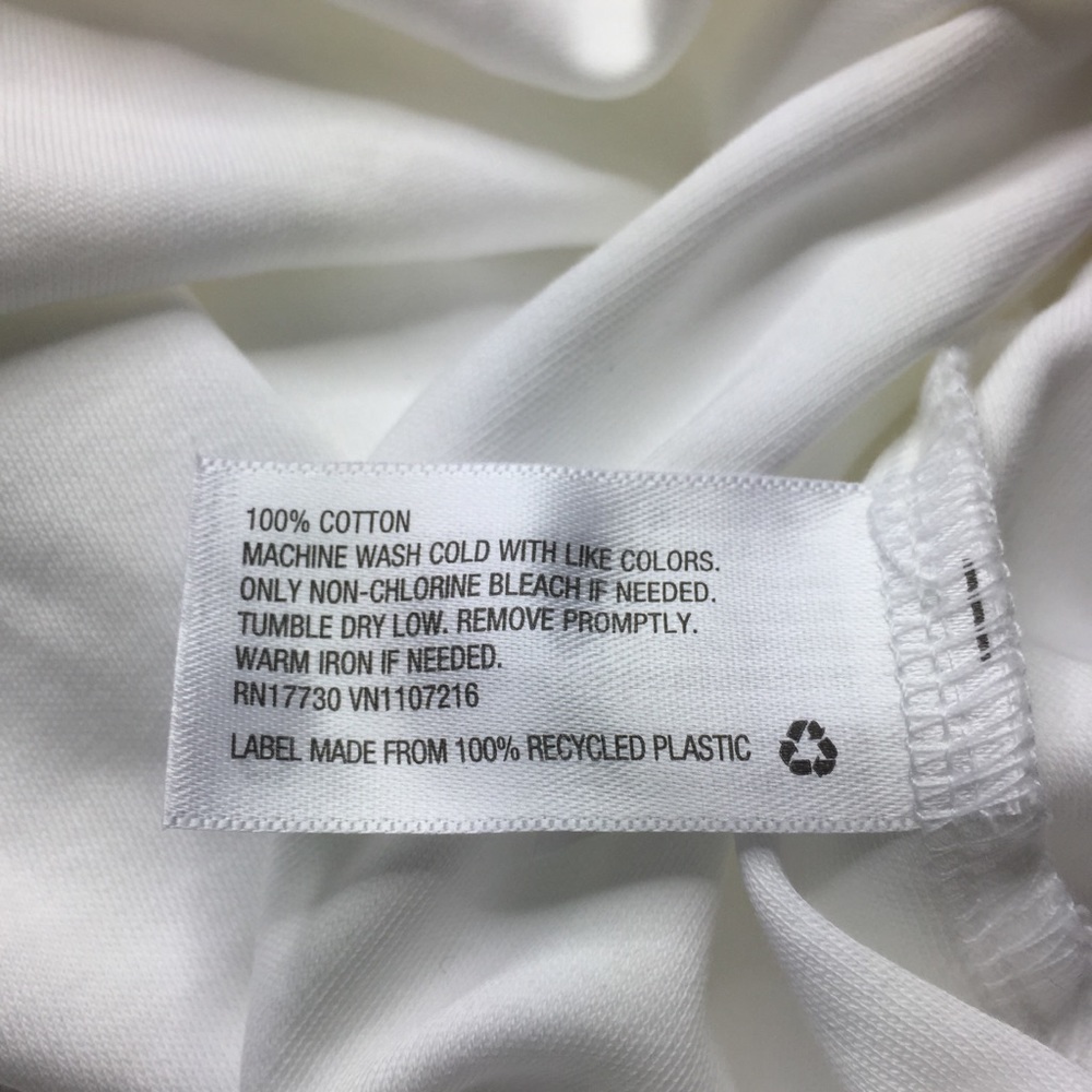 NWT Goodfellow SS Polo Shirt White XXL Men - Picture 5 of 7
